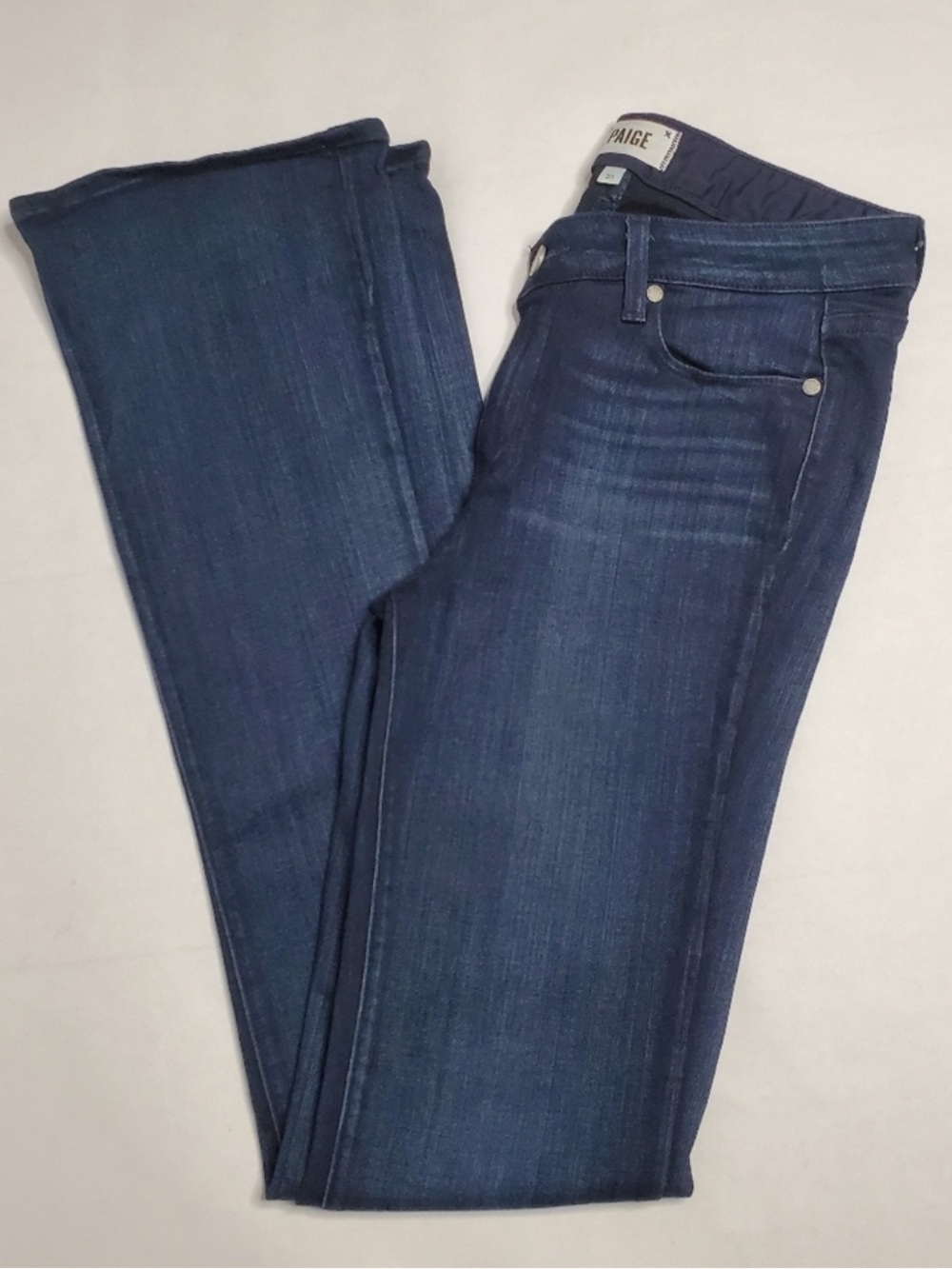 PAIGE Dark Blue Bootcut Jeans size 30